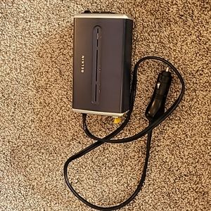 Used in car for pumping breastmilk worked great!